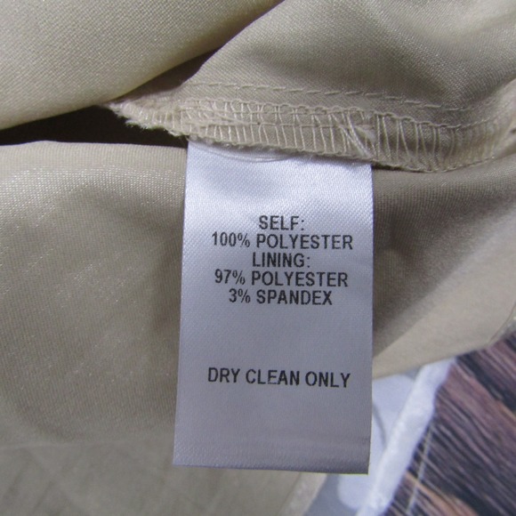 Lulus Dress Womens Medium Beige White Floral Embroidered Mesh Overlay Sleeveless - Picture 2 of 6